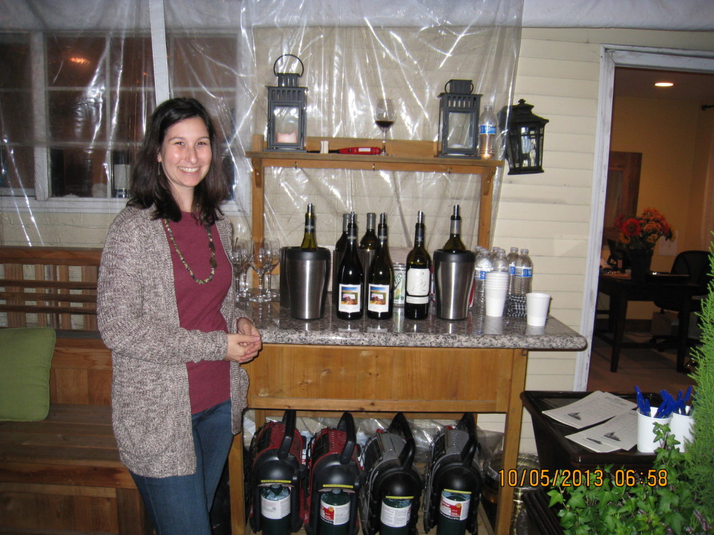 Our Wine Steward for DeLille Cellars Tasting 2013